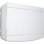 Centrinho Tigre Pvc Sobrepor Para 8 Disjuntores Din Sem Barramento Branco