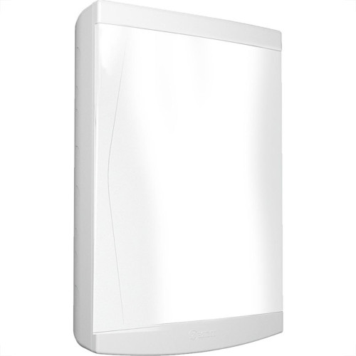 Centrinho Tigre Pvc Sobrepor Para 16 Disjuntores Dinsem Barramento Branco