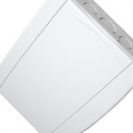 Centrinho Tigre Pvc Embutir Para 8 Disjuntores Din Com Barramento Branco
