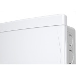 Centrinho Tigre Pvc Embutir Para 8 Disjuntores Din Com Barramento Branco