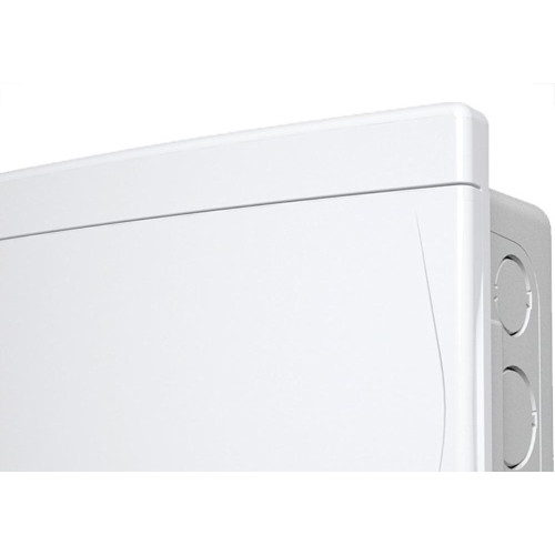 Centrinho Tigre Pvc Embutir Para 8 Disjuntores Din Com Barramento Branco