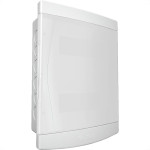 Centrinho Tigre Pvc Embutir Para 16 Disjuntores Din Com Barramento Branco