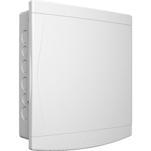 Centrinho Tigre Pvc Embutir Para 24 Disjuntores Din Com Barramento Branco
