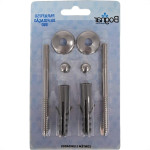 Parafuso Para Vaso Sanitario Aco Inox Bognar B-10 Com 2 Pecas