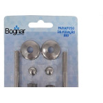 Parafuso Para Vaso Sanitario Aco Inox Bognar B-10 Com 2 Pecas