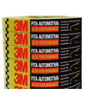 Fita Crepe 3M Alta Performance Amarela 24Mm X 40M Automotiva - Kit C/9 Pecas