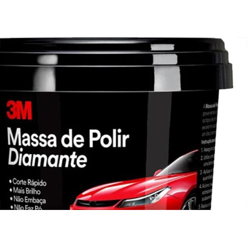 Massa Polir 3M Diamante Base Agua 1Kg