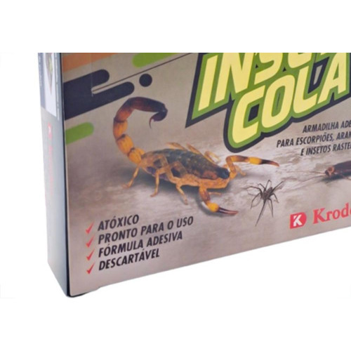 Armadilha Adesiva Krodec Inset Cola - Kit C/25 Pecas