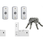 Trava Quadrupla Stam Inox 1003 Dupla - 10035