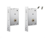 Trava Quadrupla Stam Inox 1004 Roseta Redodonda Par