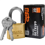 Cadeado Stam 30Mm Latao - Kit C/10 Pecas
