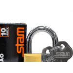 Cadeado Stam 40Mm Latao - Kit C/5 Pecas