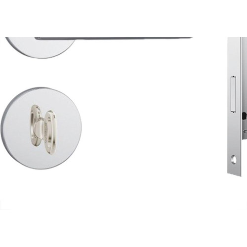 Fechadura Stam Inox Alavanca Roseta 823/21 Banheiro