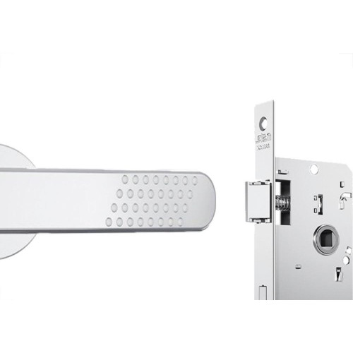 Fechadura Stam Inox Alavanca Roseta 823/21 Banheiro