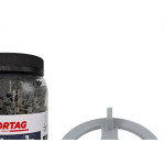 Espacador De Piso Cortag Duplo ''T'' 3Mm + 6Mm Com 400 Pecas