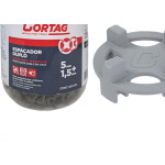 Espacador De Piso Cortag Duplo 5Mm + 1,5Mm Com 200 Pecas