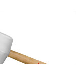 Martelo De Borracha Cortag Branco 50Mm
