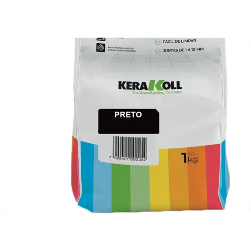 Rejunte Kerakoll Preto 1 Kg