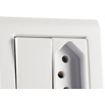 Sistema Box Tramontina Lizflex 1 Simples+Tomada 2P+T. 20A -57304/020