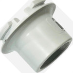 Conector Para Caixa Multiuso Tramontina Lizflex 1/2'' Branco - Kit C/10 Pecas