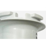 Conector Para Caixa Multiuso Tramontina Lizflex 1/2'' Branco - Kit C/10 Pecas