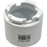 Conector Para Caixa Multiuso Tramontina Lizflex 1'' Branco - Kit C/10 Pecas
