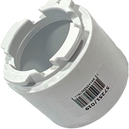 Conector Para Caixa Multiuso Tramontina Lizflex 1'' Branco - Kit C/10 Pecas