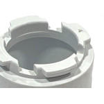 Conector Para Caixa Multiuso Tramontina Lizflex 1'' Branco - Kit C/10 Pecas