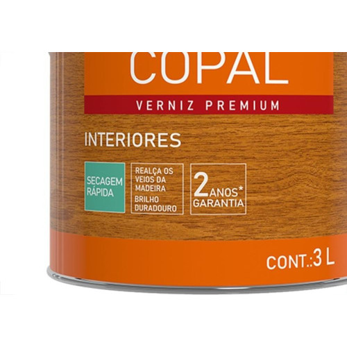 Verniz Hyperlack Copal Incolor 3L
