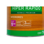 Verniz Hyperlack Hiper Rapido Incolor 750Ml