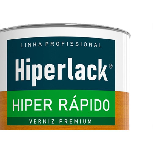 Verniz Hyperlack Hiper Rapido Incolor 750Ml