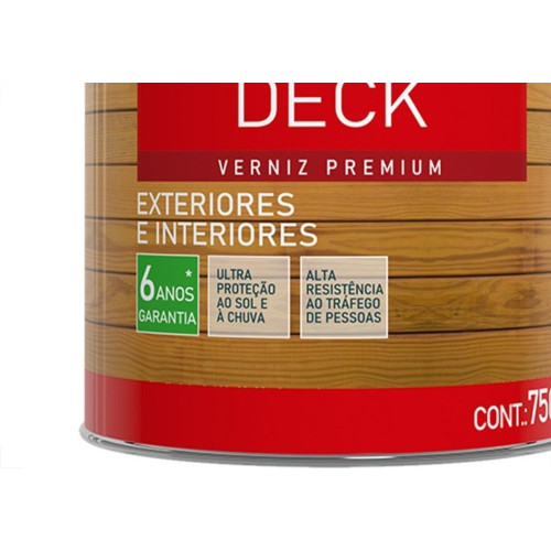 Verniz Hyperlack Deck Natural 750Ml