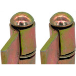 Dobradica Gonzo Com Aba Silvana 862 X 5/8'' - Kit C/2 Pecas