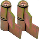 Dobradica Gonzo Com Aba Silvana 862 X 3/4'' - Kit C/2 Pecas