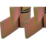 Dobradica Gonzo Com Aba Silvana 862 X 3/4'' - Kit C/2 Pecas