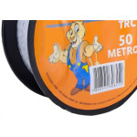 Linha Para Pedreiro Trancada Fera 50M - Kit C/12 Pecas