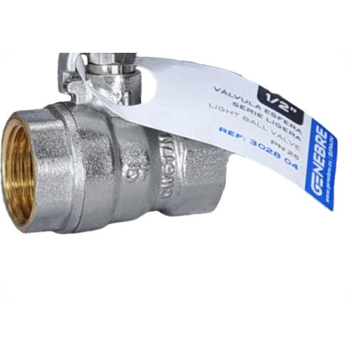 Registro Esfera Genebre Latao 1/2''