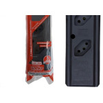 Tomada Barra Interneed Pro45 - 2 Polos +Terra Preta 20A. Tripla