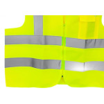 Colete Para Sinalizacao Plastcor 1 Bolso Amarelo Fluorescente Xg