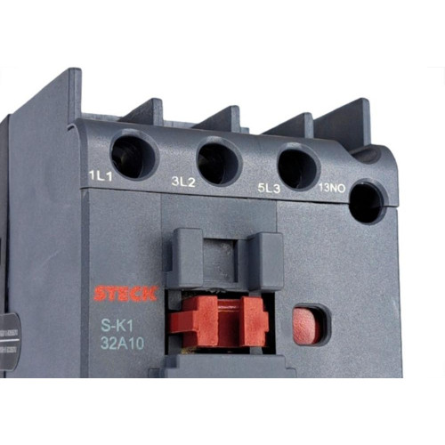 Contator Steck Challenger Sk1 - 32A. 3 Polos 1Na 220Vca