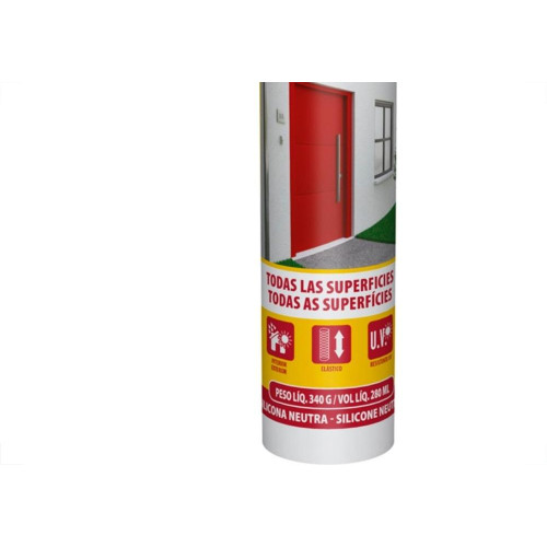 Silicone Neutro Soudal Construcao Preto 270G