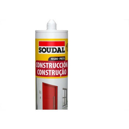Silicone Neutro Soudal Construcao Preto 270G