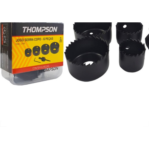 Serra Copo Jogo Thompson Aco Carbono 32 A 54Mm Com 6 Pecas - 1768