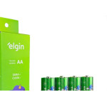 Pilha Elgin Alcalina Aa Pequena Com 24 Pecas - 82347