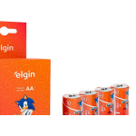 Pilha Elgin Zinco Aa Pequena - R06P Caixa Com 40 Pecas - 82341