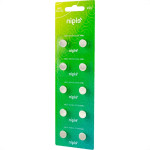 Pilha Elgin Alcalina Bateria Lr44 - 1,5V. Cartela Com 10 Pecas - 82194