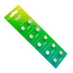 Pilha Elgin Alcalina Bateria Lr44 - 1,5V. Cartela Com 10 Pecas - 82194