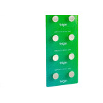 Pilha Elgin Alcalina Bateria Lr44 - 1,5V. Cartela Com 10 Pecas - 82194