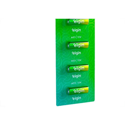 Pilha Elgin Alcalina Bateria A23 Com 5 Pecas - 82195