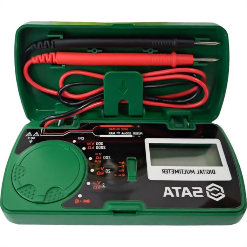 Multimetro Digital Sata Cat Iii De Bolso - Stdy03001